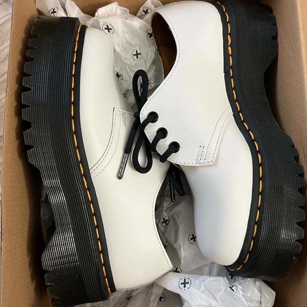 SOLD! Dr. Marten platform Oxfords
